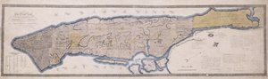 Commissioner Plan, A Map of the City of New York, by the Commissioners Appointed by an Act of Legislature Passed April 3, 1807, Engraved by P. Maverick